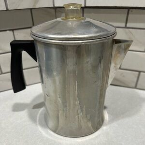 Vintage MIRRO Aluminum Percolator Coffee Pot 9 Cup Complete USA